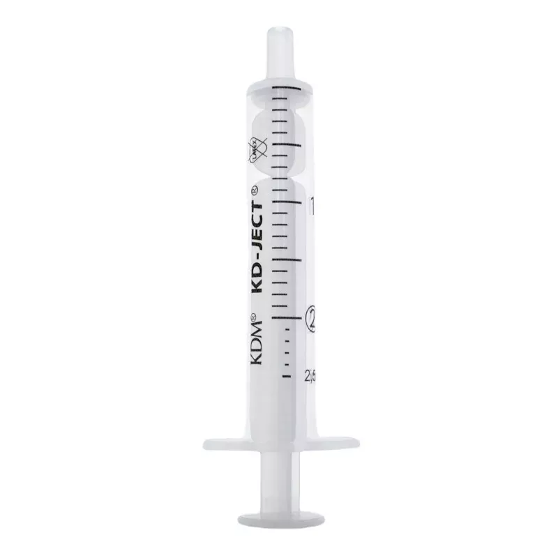 Strzykawka 2-częściowa Luer, KD-JECT II, 100 szt. Strzykawka 2-częściowa Luer, KD-JECT II, 100 szt.