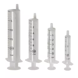 Strzykawka 2-częściowa Luer, KD-JECT II, 100 szt.