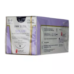 Nici wchłanialne Solus z igłą, 12 saszetek