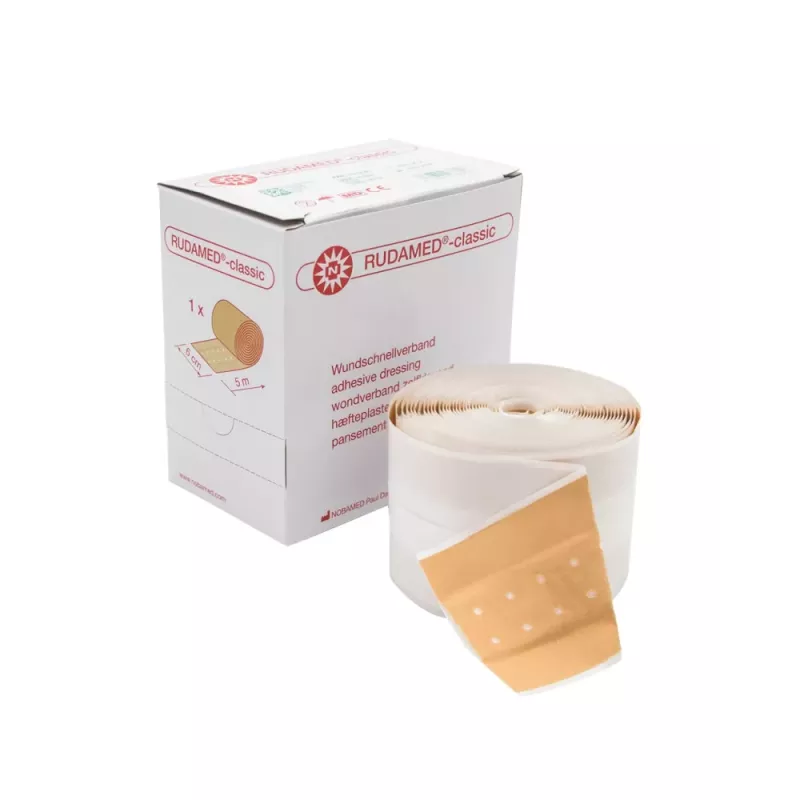 Plaster z opatrunkiem RUDAMED®-classic, 6 cm x 5 m Plaster z opatrunkiem RUDAMED®-classic, 6 cm x 5 m