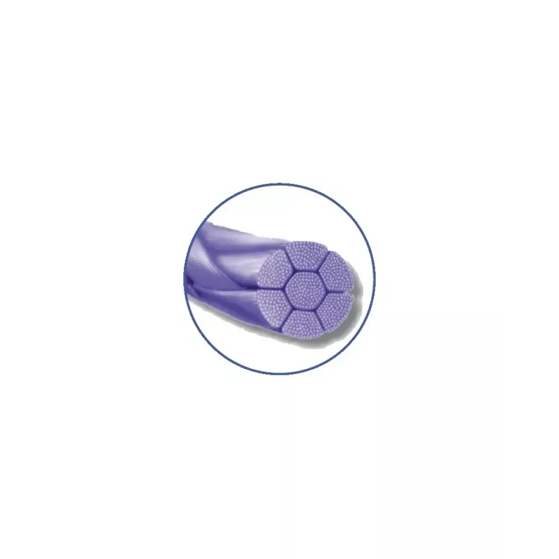 Surgicryl multifilament fioletowy z igłą odwrotnie tnącą (3/8 koła) Surgicryl multifilament fioletowy z igłą odwrotnie tnącą (3/8 koła)