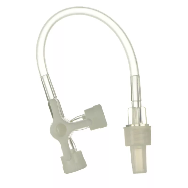Kranik trójdrożny, KD-LINE z przedłużeniem 10 cm 50 szt Kranik trójdrożny, KD-LINE z przedłużeniem 10 cm 50 szt
