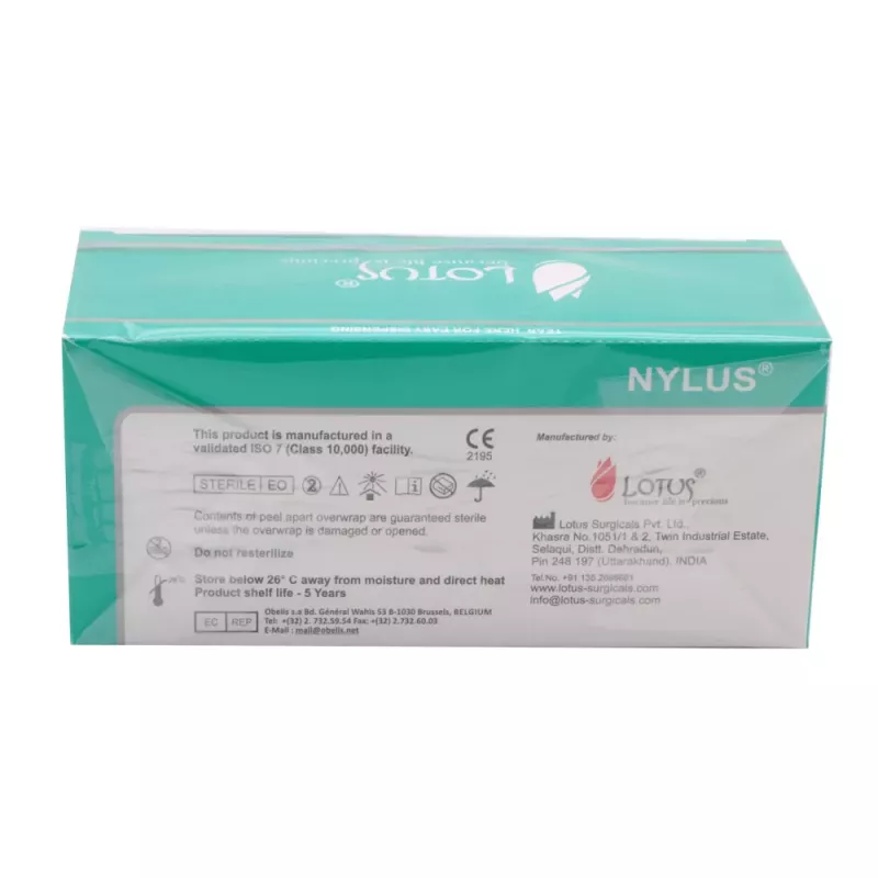 Nici Nylus® niewchłanialne z igłą , 12 saszetek Nici Nylus® niewchłanialne z igłą , 12 saszetek