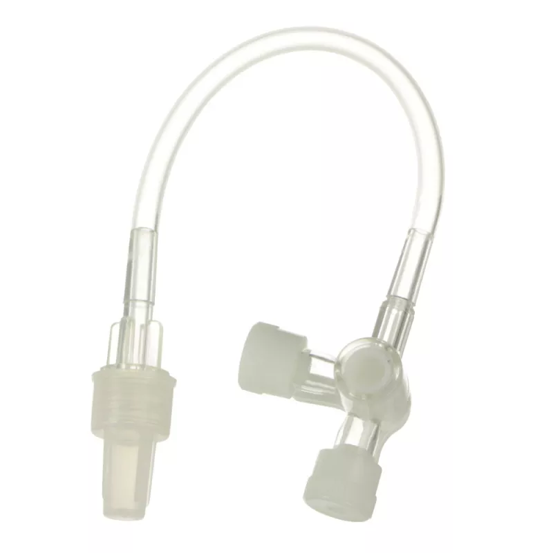 Kranik trójdrożny, KD-LINE z przedłużeniem 10 cm 50 szt Kranik trójdrożny, KD-LINE z przedłużeniem 10 cm 50 szt