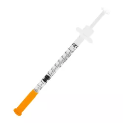 Strzykawka insulinowa 0.5 ml U-100 z wtopioną igłą 0,3x8mm