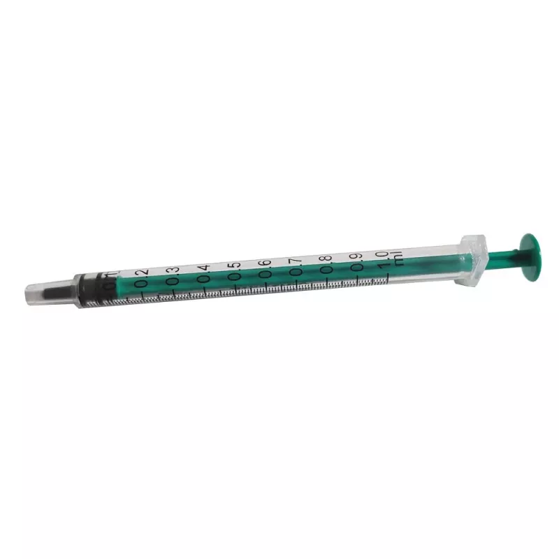 Strzykawka 3 częściowa j. uż. 1ml, 100 szt. Strzykawka 3 częściowa j. uż. 1ml, 100 szt.