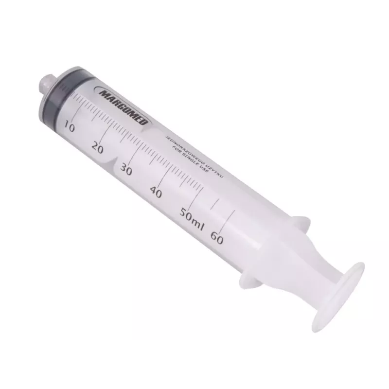 Strzykawka do pompy infuzyjnej trzyczęściowa 50 ml Strzykawka do pompy infuzyjnej trzyczęściowa 50 ml