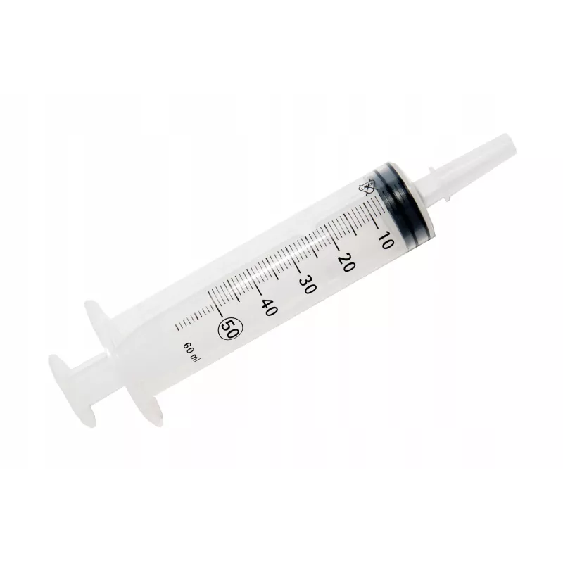 Strzykawka z końcówką do cewników 50ml , 20 szt Strzykawka z końcówką do cewników 50ml , 20 szt