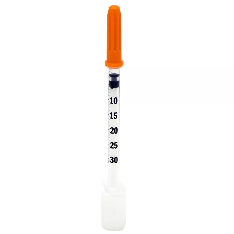 Strzykawka insulinowa 1 ml U-40 BEROJECT III z igłą 0,4x13mm Strzykawka insulinowa 1 ml U-40 BEROJECT III z igłą 0,4x13mm