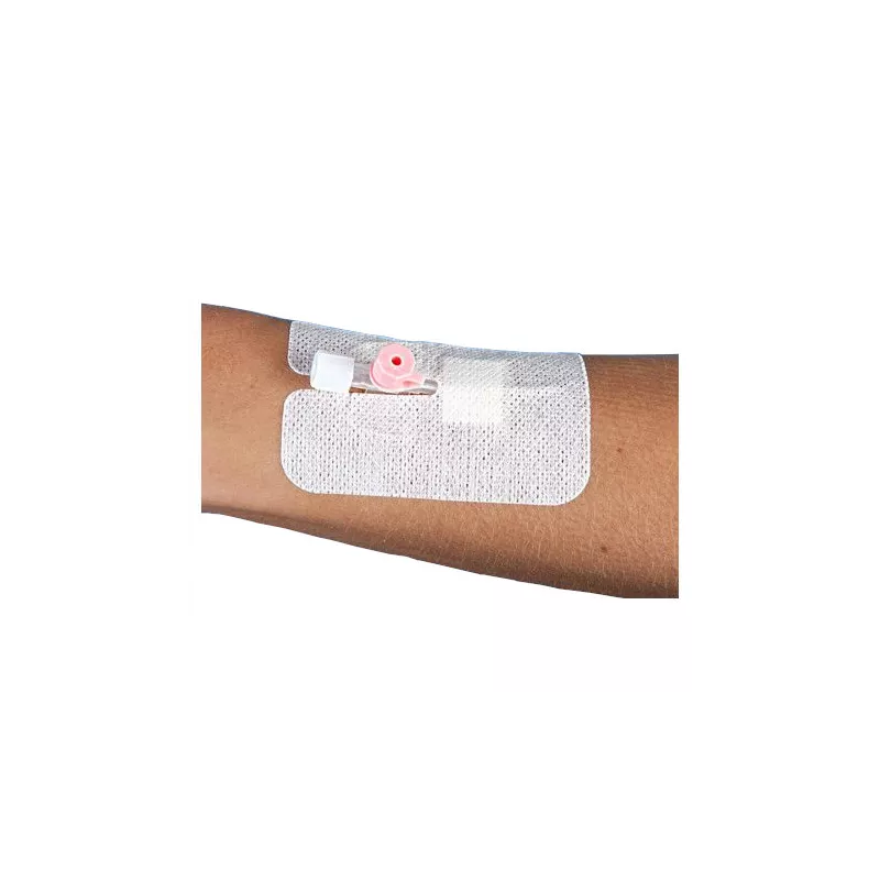 Rudaven® plus  sterylny opatrunek do mocowania kaniul 8 x 6 cm (50 szt.) Rudaven® plus  sterylny opatrunek do mocowania kaniul 8 x 6 cm (50 szt.)