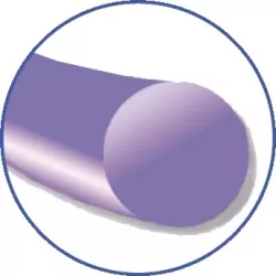 Surgicryl monofilament fioletowy z igłą odwrotnie tnącą (3/8 koła)