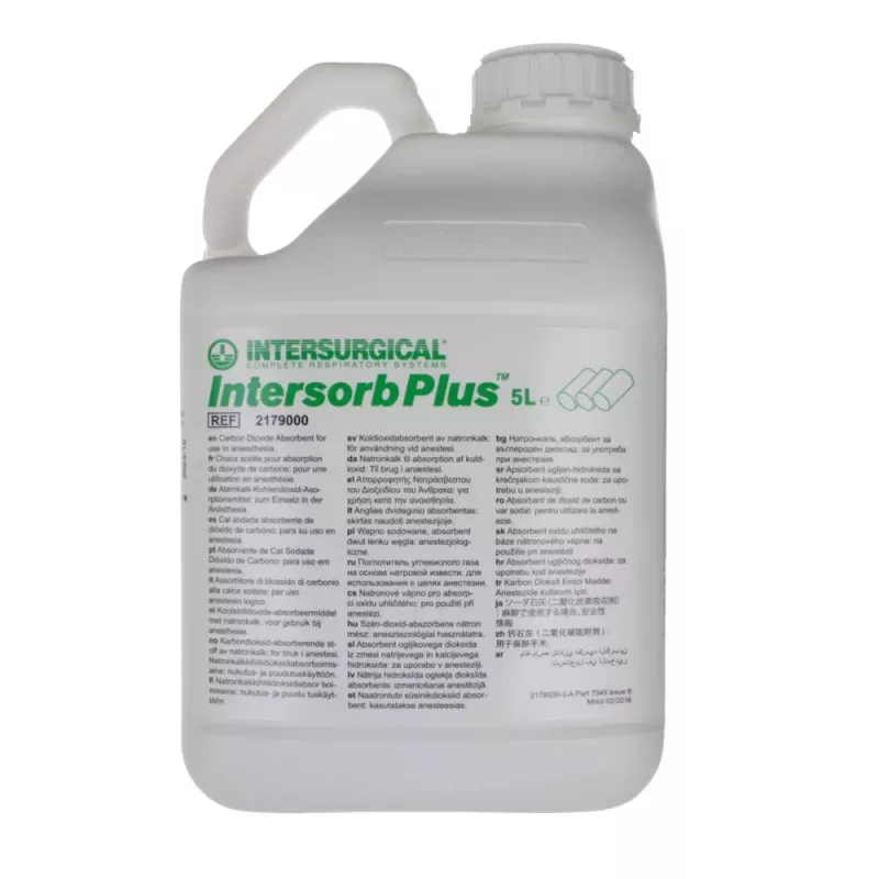 Wapno sodowane Intersorb Plus 5l (4,5 kg) Wapno sodowane Intersorb Plus 5l (4,5 kg)