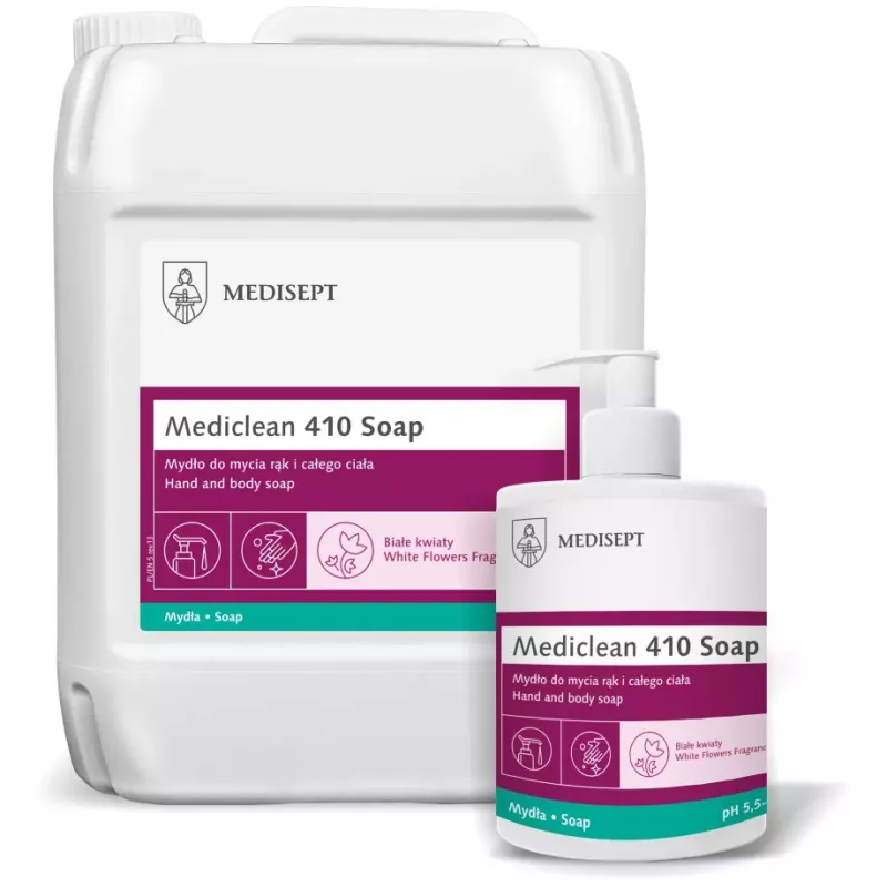 MEDICLEAN 410 Soap Mydło pielęgnacyjne w płynie 5L MEDICLEAN 410 Soap Mydło pielęgnacyjne w płynie 5L