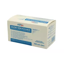 Gaziki alkoholowe Intergos, 100 szt.