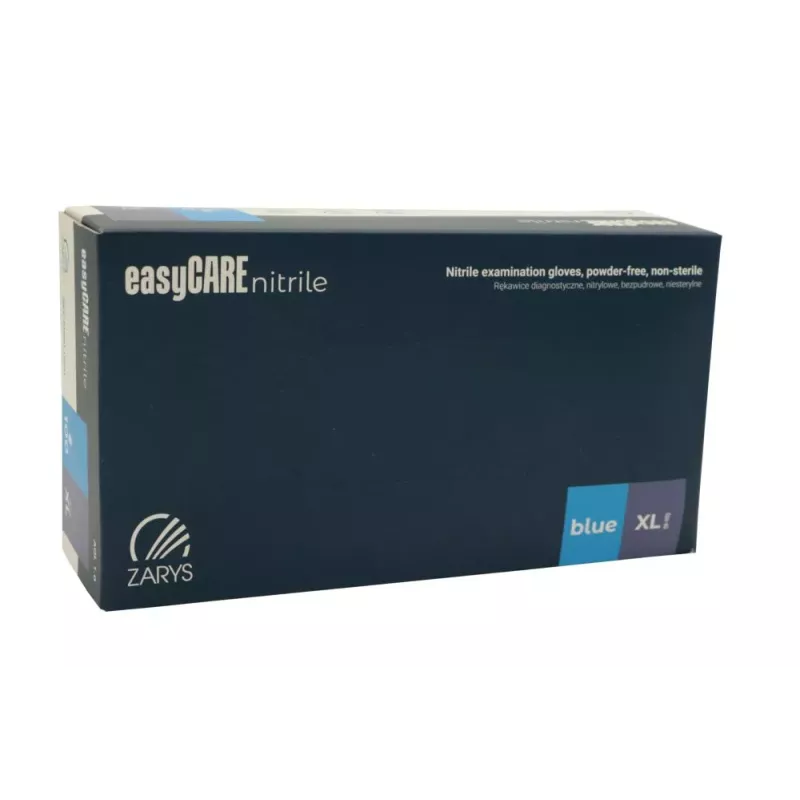 Rękawice easyCARE nitrylowe, bezpudrowe, 100 szt.