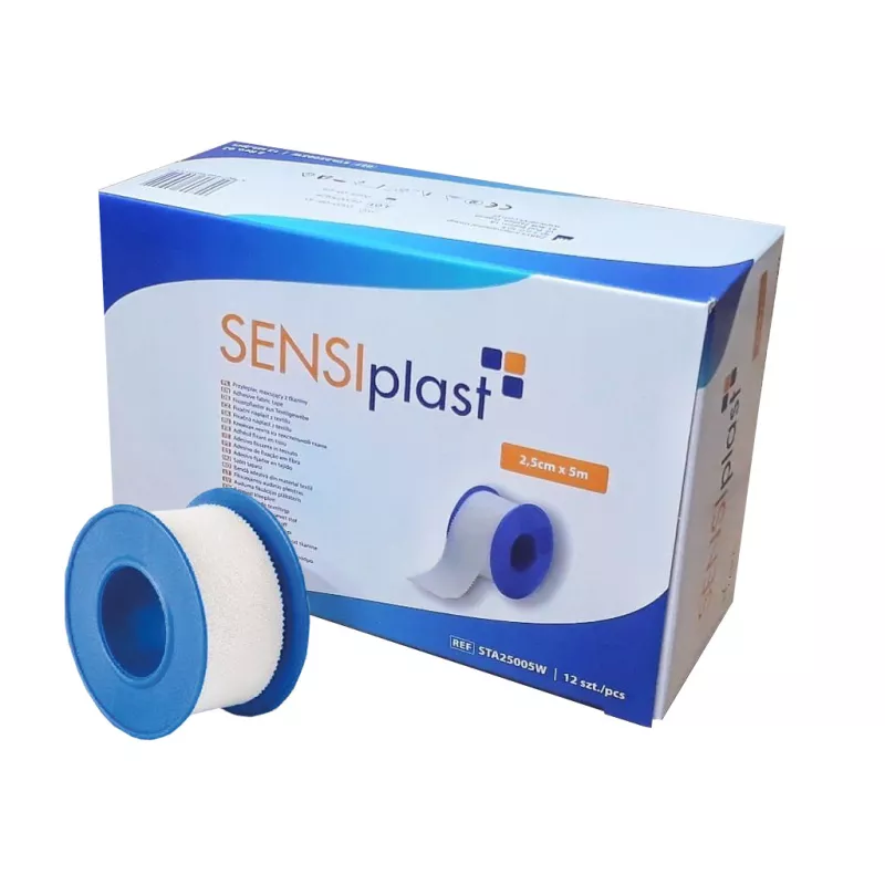 Przylepiec tkaninowy biały SENSIplast Przylepiec tkaninowy biały SENSIplast