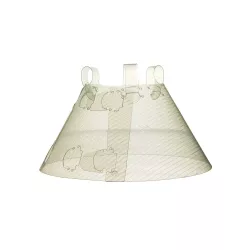 Kołnierz ochronny dla zwierząt, zatrzaskowy, 1 szt.