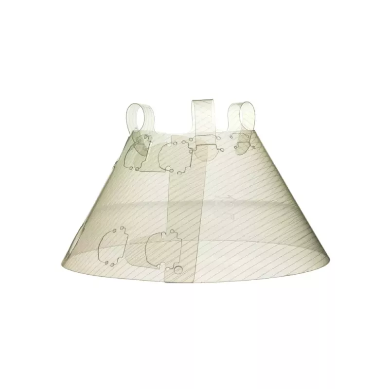 Kołnierz ochronny dla zwierząt, zatrzaskowy, 1 szt.