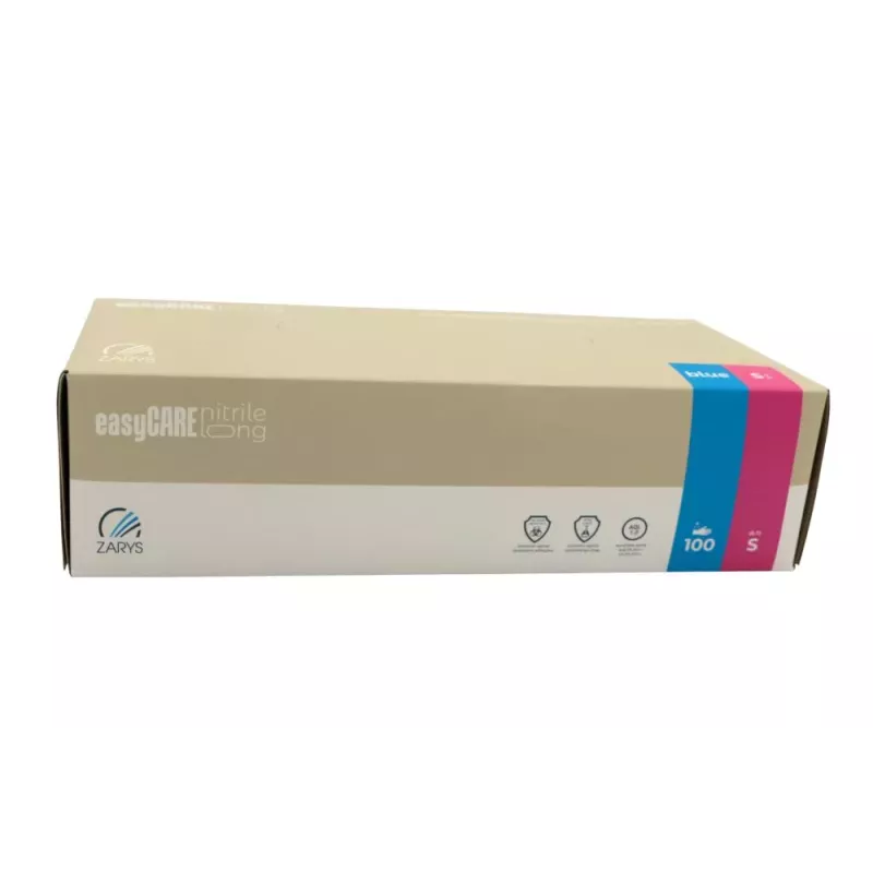 Rękawice nitrylowe EasyCare LONG 100 szt. Rękawice nitrylowe EasyCare LONG 100 szt.